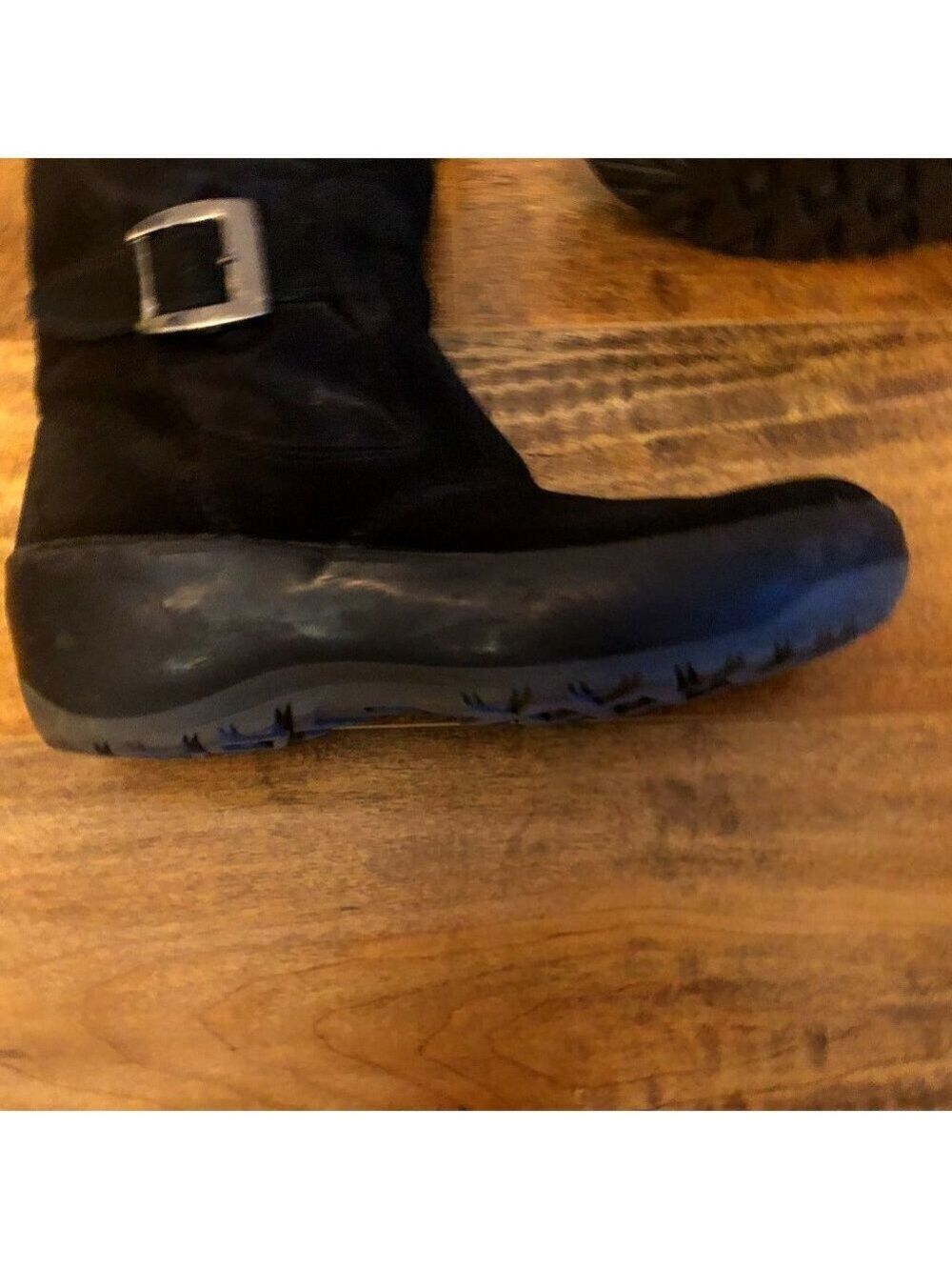 𝅺pajar Natasha Faux-Fur Waterproof Winte Black Boot - Picture 9 of 16